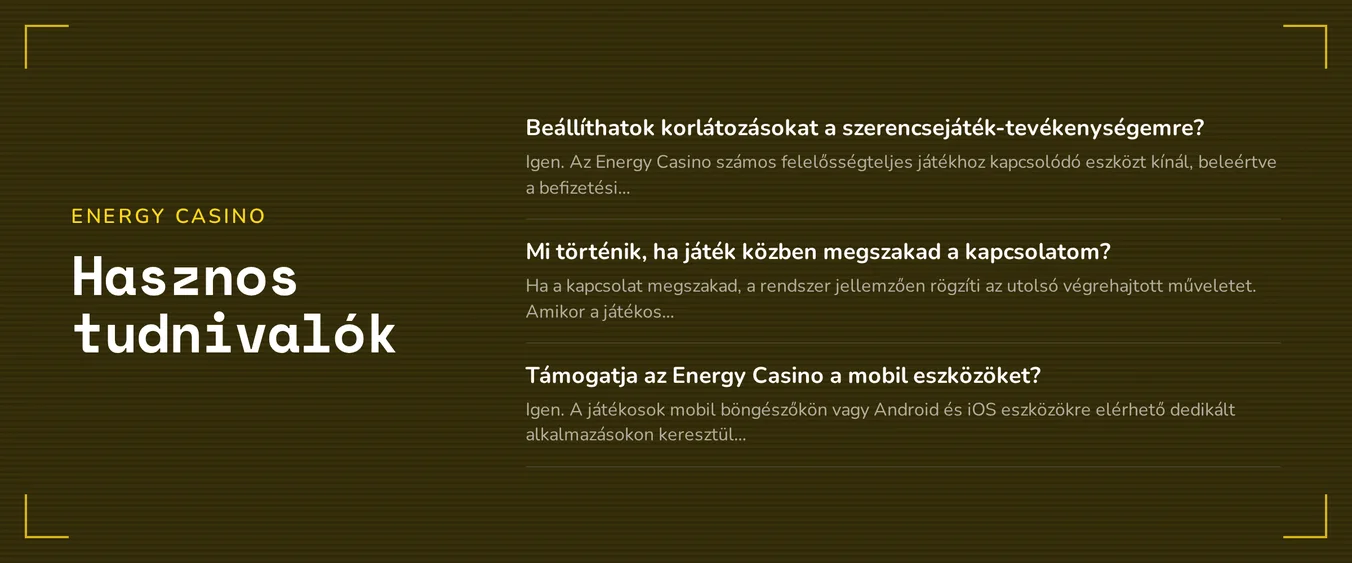 Gyakori kérdések és rövid válaszok